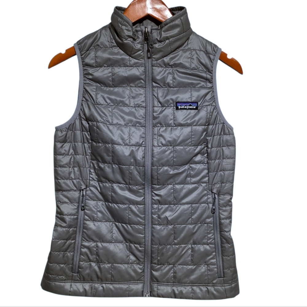 Patagonia Nano Puff Vest Feather Grey Size XS